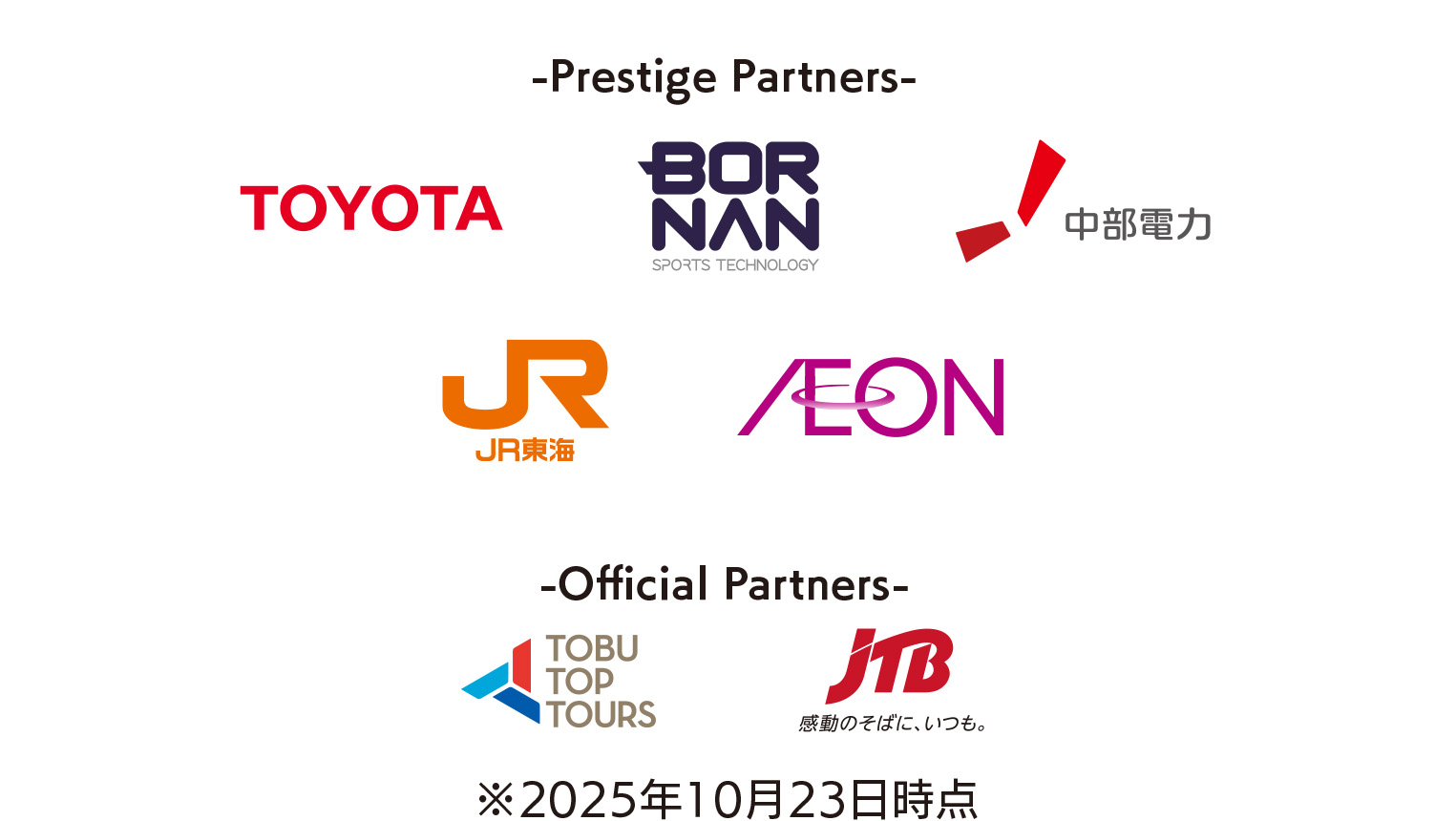 アジアパラ競技大会スポンサーロゴ画像